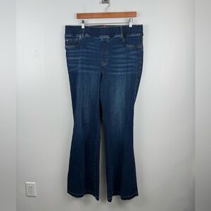Spanx Women High Rise Flare Jeans Size 2X